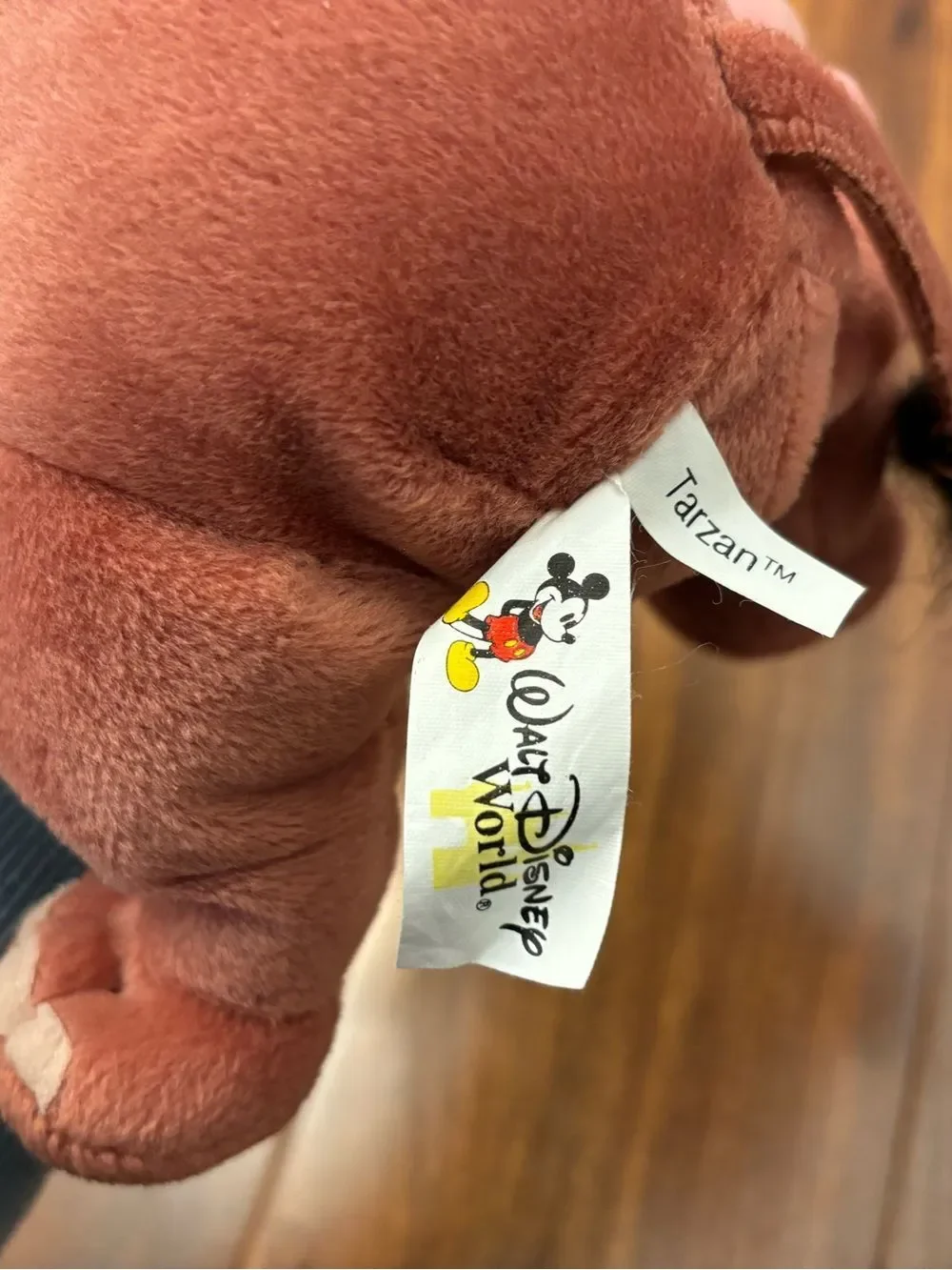 Tarzan Disney Tantor Vintage Elephant Plush